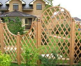 решетчатый  для дачи - вариант 1