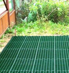 решетка для парковки на газоне - вариант 1