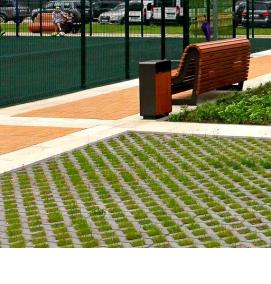 решетка для парковки на газоне - вариант 2