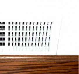 решетка вентиляционная пластиковая с обратным клапаном - тип 4