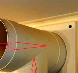 решетка вентиляционная пластиковая с обратным клапаном - тип 3