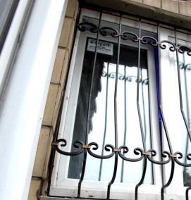 решетки на окна из поликарбоната - модель 3