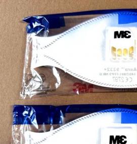 респиратор 3м ffp3 с клапаном выдоха - вариант 1