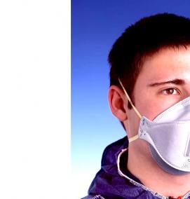 респиратор противодымный - вариант 4