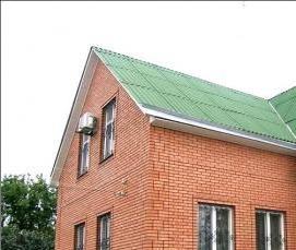 реставрационный керамический полнотелый лицевой кирпич - модель 1