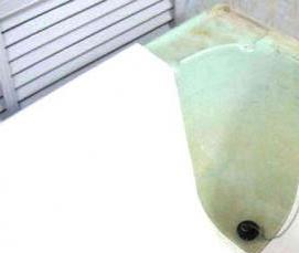 реставрация акриловой ванны жидким акрилом - вариант 1