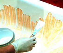 реставрация эмалированной ванной - тип 2