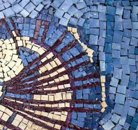 резка мозаики - модель 4