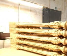 резные балясины для лестниц - модель 1