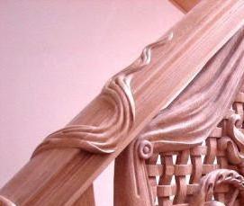 резные балясины для лестниц - модель 4