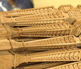 резные балясины для лестниц - модель 3