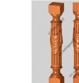 резные балясины - модель 2