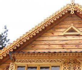 резные деревянные окна - вариант 2