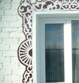 резные наличники на окна - вариант 4
