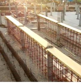 ригель железобетонный - вариант 1