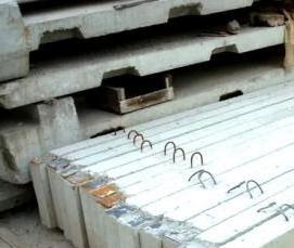 ригель железобетонный прямоугольный - модель 2