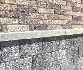 ригельный облицовочный кирпич - вариант 1