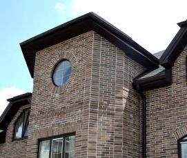 ригельный облицовочный кирпич - вариант 2