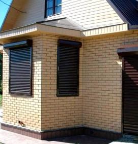 рольставни из стекла - тип 2