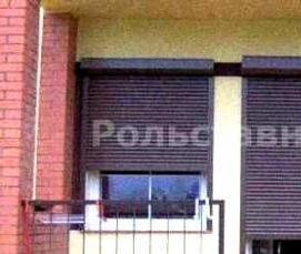 рольставни на окна наружные с электроприводом - модель 4