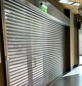 рольставни стальные перфорированные - модель 1