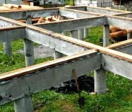 ростверковые сваи - вариант 3