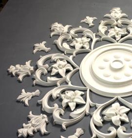 розетка потолочная с крюком рп 1 - вариант 1