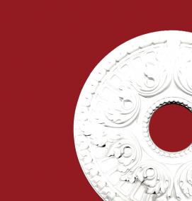 розетка потолочная - вариант 2