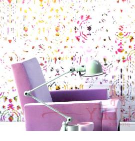 розовые виниловые обои - вариант 3