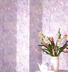 розовые жидкие обои - тип 3