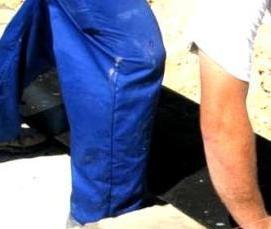 рубероид для кладки - вариант 2