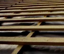 рубероид на профнастил - модель 3