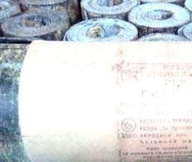 рубероид с крупнозернистой посыпкой - модель 1