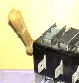 рубильник трехфазный - модель 2