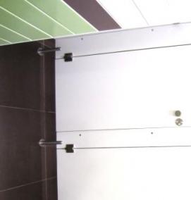 ручка замок для туалетных кабин - модель 4