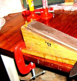 ручная заточка ножей - тип 4