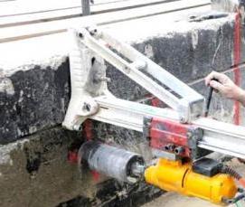 ручное алмазное бурение - тип 3