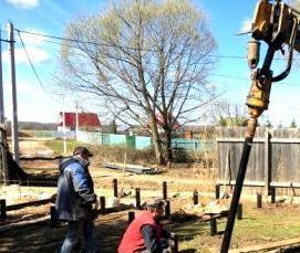 ручные винтовые сваи - тип 3