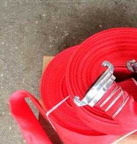 рукав пожарный напорный льняной - модель 4