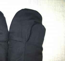 рукавицы меховые рабочие - модель 4