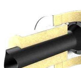 рулон фольгированной минеральной ваты - модель 1