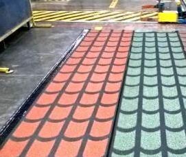 рулонная гибкая черепица - модель 1