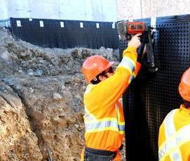 рулонная гидроизоляция для фундамента - тип 1