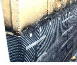 рулонная гидроизоляция для фундамента - тип 3