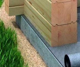 рулонная гидроизоляция для отмостки - модель 1