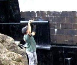 рулонная гидроизоляция под плитку - модель 1