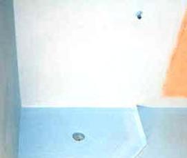 рулонная гидроизоляция ванной - вариант 4