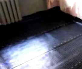 рулонная гидроизоляция ванной - вариант 2