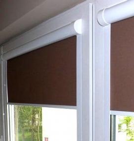 рулонная штора-сетка - модель 4