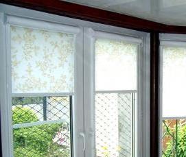 рулонная штора на окно без сверления - вариант 2